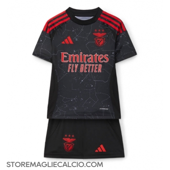 Benfica Maglia Gara Trasferta Repliche 2024-25 Bambino